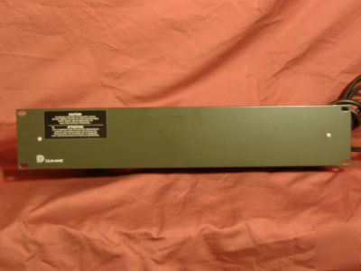 Ge dukane p/n 17A365 24V dc reg. 3.2 amps rack mounted