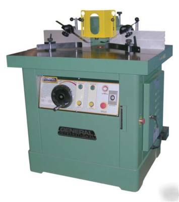 General int 40-450 M1 shaper 5HP 1PH or 7.5HP 3PH