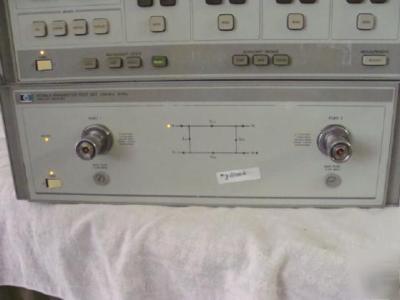 Hp - agilent 8510A 26.5 ghz network analyzer w/8514A 