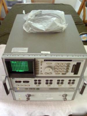 Hp - agilent 8510A 26.5 ghz network analyzer w/8514A 