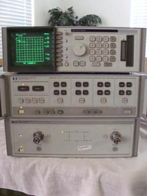 Hp - agilent 8510A 26.5 ghz network analyzer w/8514A 