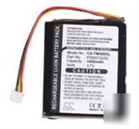 New battery for tomtom one regional extended 1450MAH 