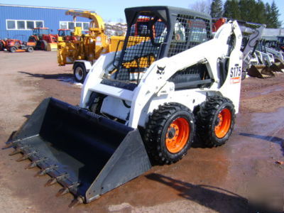 2006 bobcat S175 skidsteer open rops excellent shape