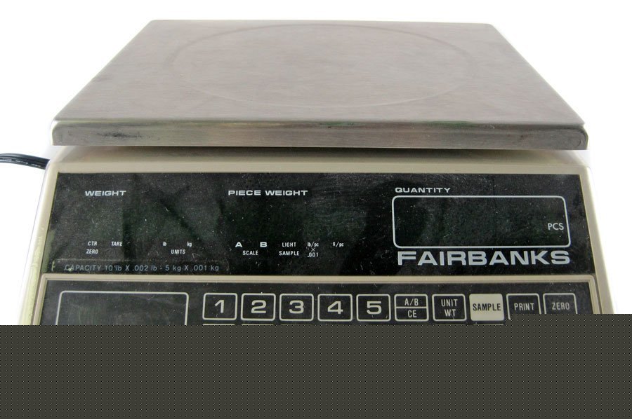 Faribanks precision counting scale - 45-7012