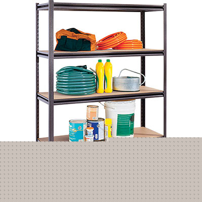 Gorilla rack steel-frame shelf unit 5 shelf 48WX18DX72H