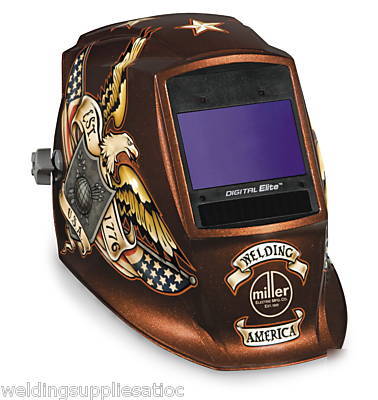 Miller digital elite vintage usa welding helmet 236340