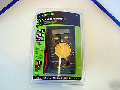 New greenlee digital multimeter #DM40 electrical tester 