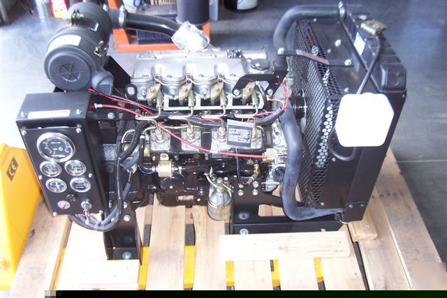 New isuzu 4LE2 52HP diesel engine open power unit 