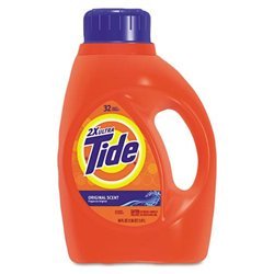 New ultra liquid tide laundry detergent, 50 oz., bot...