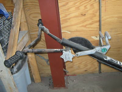 Used mq whiteman walk-behind concrete trowel 46