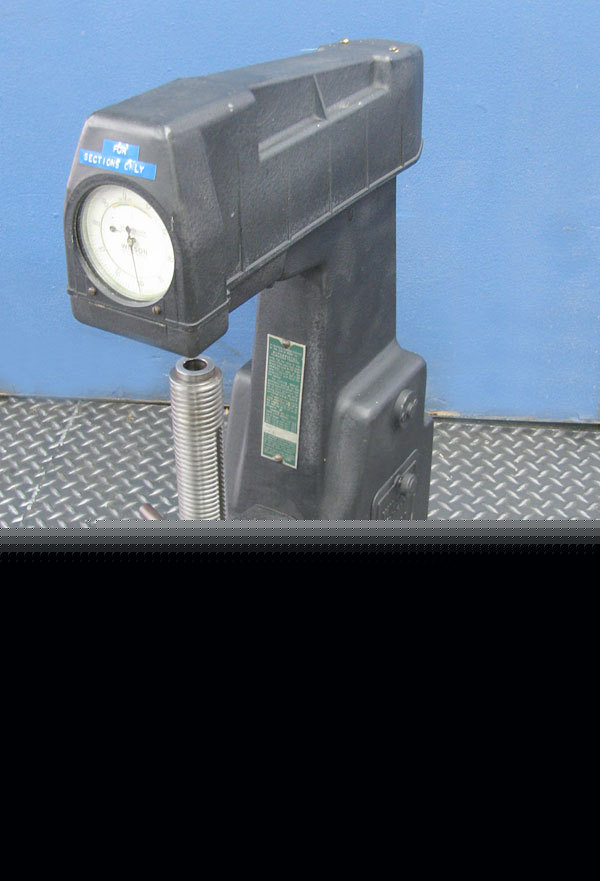 Wilson #3JS rockwell superficial hardness tester