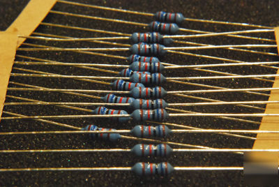 18K metal film resistors 18 kohm 0.25W 1% 100PCS.