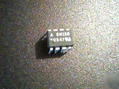6N138 low input current high gain split darlington x 5