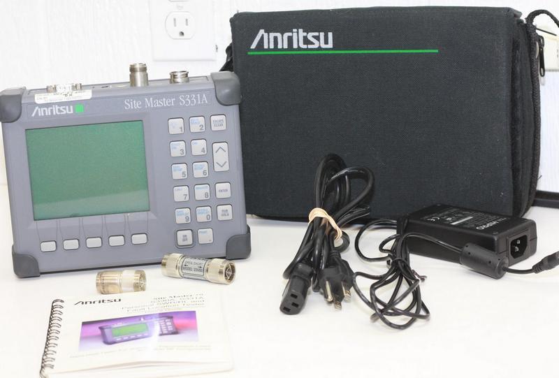 Anritsu sitemaster S331A cable antenna analyzer 25-3.3G