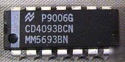 CD4093BCN national 14PIN dip( tube of 25 pcs)
