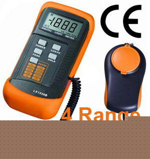 Digital light meter 200,000 lux tester fc photo camera