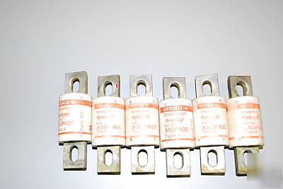 Gould shwmut fuse fuses A50P400 400 amps