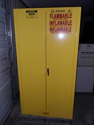 Justrite 25700 flammable cabinet 55 gallons