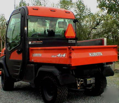 Kubota rtv 1100, 250 hr, factory cab with ac and heat