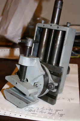 Lathe milling atachment, fits 9