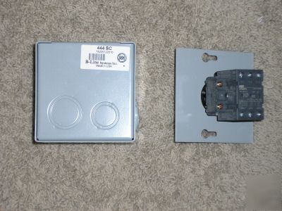 New abb 25A nema 1 UL508 padlockable disconnect switch 