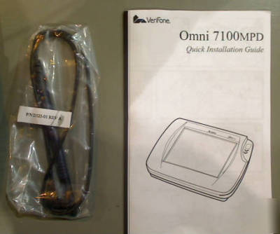 New verifone omni 7100 mpd terminal eth-usb ns stylus 