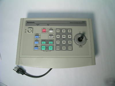 Panasonic wv-CU151 camera system controller keyboard