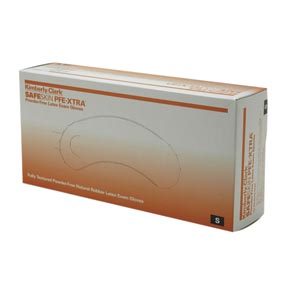 Safeskin powder free nitrile exam gloves small 50/box