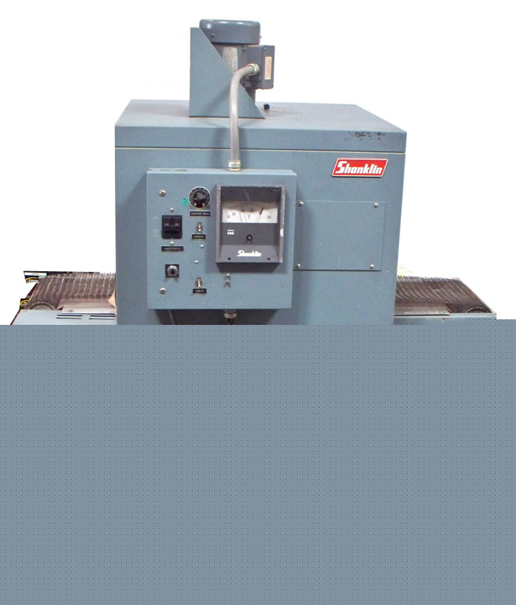 Shanklin t-6XL heat shrink tunnel/conveyor machine