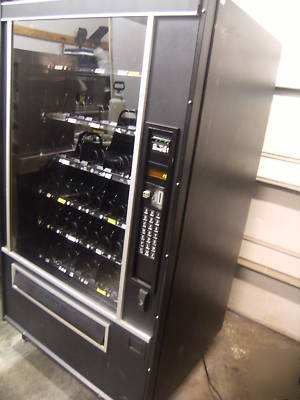 Snack indoor vending machine with coin pro 3 - black