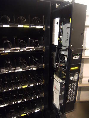 Snack indoor vending machine with coin pro 3 - black