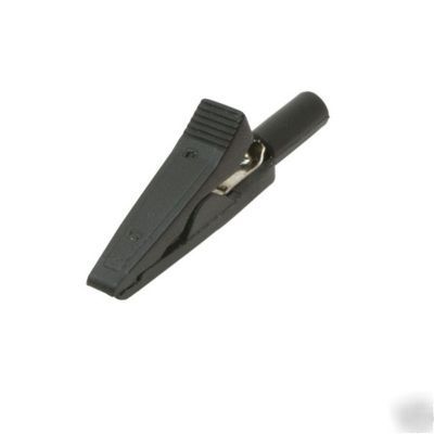  mini crocodile clip to 2MM banana socket red x 1