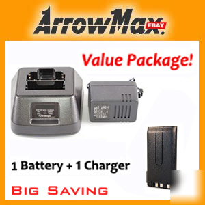 1 x knb-29N battery for kenwood TK2200 TK3200 w charger
