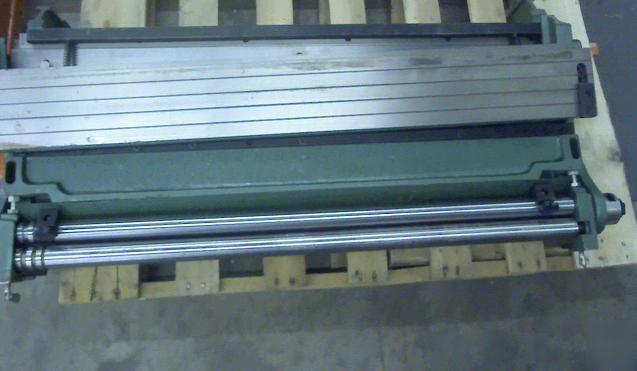 40'' capacity shear, press brake & slip roll tadd
