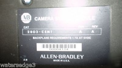 Allen-bradley camera switch modules-2 and accessories 