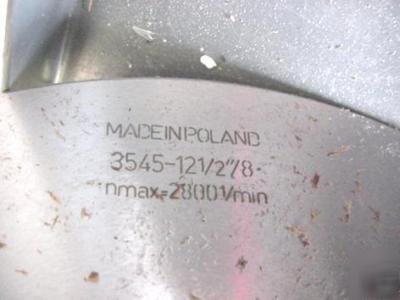 Bison 7 823 1238 lathe chuck 12