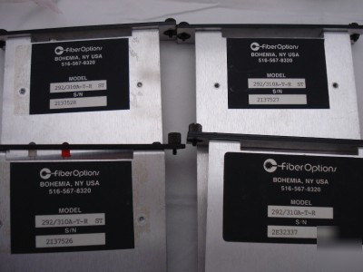 Fiber options parts cards lot used