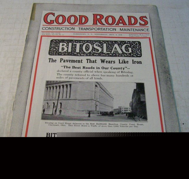 Good roads 1920 construction magazine vol.54 no.10