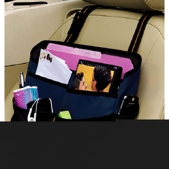 Hanging driver organizer in blue by talus