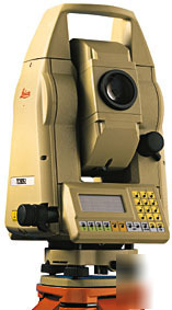 Leica TC605 total station w.accessories,vgc.,calibrated