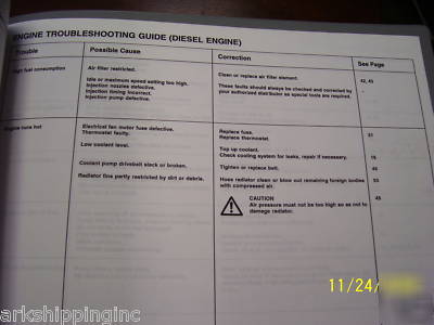 Linde diesel fork lift truck operating manual