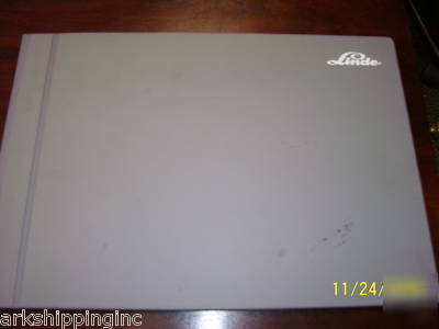 Linde diesel fork lift truck operating manual