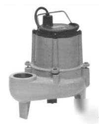 Little giant submersible sewage ejector pump 509500 