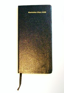 Perannum 2009 manhattan planner diary calender map 