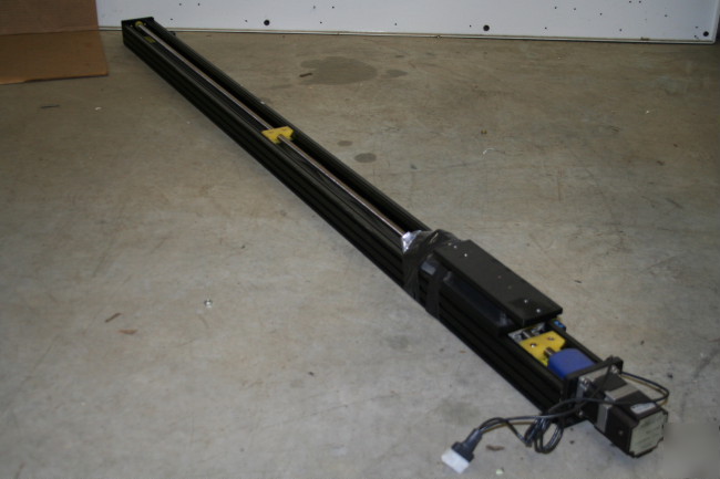 Positioning slide 60 inch length servo screw driven