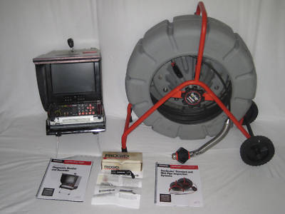 Ridgid color seesnake see snake sewer camera rigid 