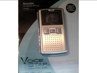 Voice star recorder for mobile phones VRS100