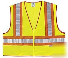 River city WCCL2L hi-viz reflective vest from mcr, xl