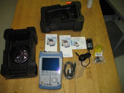 Rohde & schwarz FSH3 hand held spectrum analyzer, 3GHZ