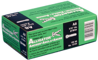 Toggler alligator 100 pk 5/16